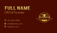 Ornament Buffalo Ranch Business Card