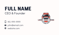 Delivery Truck Company Business Card Design