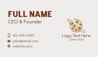 Chocolate Cookie Planet Business Card