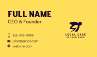 Black Bee Insect Business Card