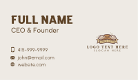 Cannoli Pastry Dessert Business Card