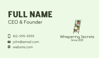 Home Ladder Garden Business Card Image Preview