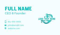 Cleaning Business Card example 1