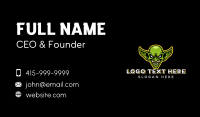 Goblin Orc Gaming Business Card