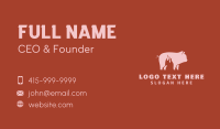 Fire Pig Roast Grilling Business Card