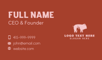 Fire Pig Roast Grilling Business Card Design