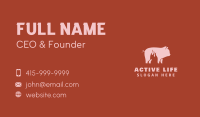 Fire Pig Roast Grilling Business Card