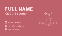 Olympian Business Card example 2