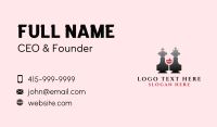 Chessboard Business Card example 1