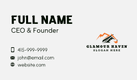 Industrial Mountain Digger Business Card