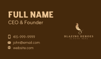 Elegant Plume Quill Business Card Image Preview