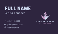 Gradient Courier Wings Business Card