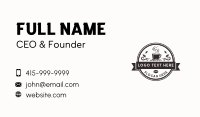 Coffee Bean Cafe Business Card