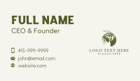 Olive Plant Hand Business Card