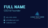 Pyramid Firm Company Business Card