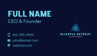 Pyramid Firm Company Business Card