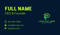 Software Tech Modern Business Card