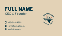 Texas Cowboy Hat Business Card