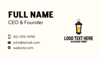 Oil Lamp Burner Business Card