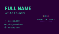 DJ Audio Music Business Card