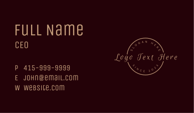 Premium Jewelry Boutique Business Card Image Preview
