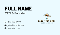 Vacation Location Pin Business Card