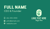 Green Organic Pharmacy Business Card