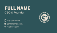 Mountain Outdoor Exploration Business Card