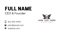 Skull Ammunition Bullet Business Card