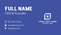 Squares Business Card example 2