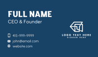 White Construction Company  Business Card