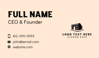 Industrial Building Warehouse Business Card Design