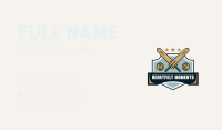 Cricket Sports League Business Card