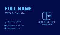 Computer Business Card example 4