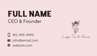 Nude Business Card example 2