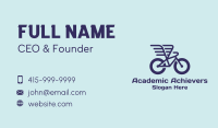 Winged Courier Bike  Business Card