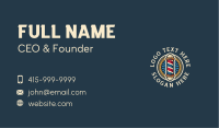 Barber Business Card example 3