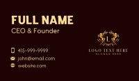 Luxury Pegasus Crest Business Card