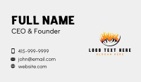 Burning Business Card example 3