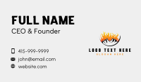 Burning Mountain Hiking Business Card