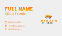 Burning Mountain Hiking Business Card