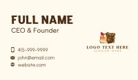 Oregon Hazelnut Farming Business Card