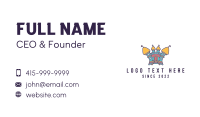 Inflatable Preschool Castle Business Card