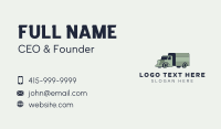 Cargo Forwarding Truck Business Card