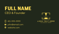 Industrial Laser Spark Business Card