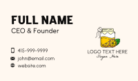 Natural Fermented Lemon  Business Card