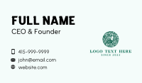 Nature Hair Person Business Card