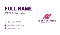 Paint Brush Business Card example 3