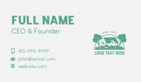 House Tree Lawn Care Business Card