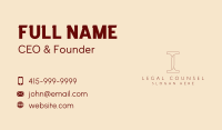 Pillar Law School Academy Business Card Image Preview
